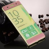 Bufalo Sony Xperia XA Ultra - Kavisli 3D Cam Ekran Koruyucu Rose Gold - 2