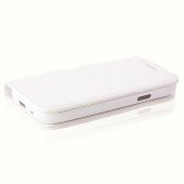 Samsung Galaxy S4 Mini (I9190) Dikişli ve Gizli Mıknatıslı Tiger Kılıf Beyaz - 4