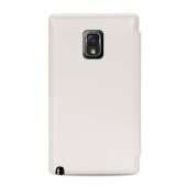 Samsung N9000 Note 3 Yan Kapaklı Tiger Pad Kılıf Beyaz - 2