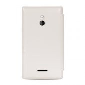 Nokia Lumia XL Yan Kapaklı Tiger Pad Kılıf Beyaz - 2