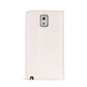 Samsung Galaxy Note 3 (N9000) BUFALO Gizli Mıknatıslı Cüzdanlı ve Kılıf Beyaz - 2