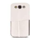 Samsung I9300 S3 MFIT Standlı Kılıf Gri - 2