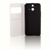 HTC One E8 VILI Cüzdanlı ve Standlı Kılıf Beyaz - 2