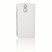 HTC One E8 VILI Cüzdanlı ve Standlı Kılıf Beyaz - 3