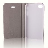 iPhone 4s Gizli Mıknatıslı Magnum Kılıf Beyaz - 2