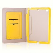iPad Mini / Mini 2 / Mini 3 Standlı Kılıf Sarı - 2