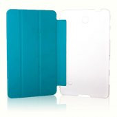 Samsung Galaxy Tab 4 T330 8" Katlanır Standlı Kılıf Turkuaz - 2