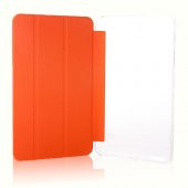 Samsung Galaxy Tab 4 T330 8" Katlanır Standlı Kılıf Turuncu - 2