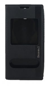 General Mobile Discovery 2 Gizli Mıknatıslı Kılıf Siyah - 1