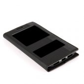 Vestel Venus 5.5V Gizli Mıknatıslı Premium Pencereli Magnum Kılıf Siyah - 2