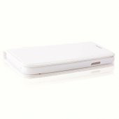 HTC Desire 516 Cüzdanlı ve Gizli Mıknatıslı Kılıf Beyaz - 4