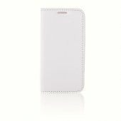HTC Desire 516 Cüzdanlı ve Gizli Mıknatıslı Kılıf Beyaz - 1