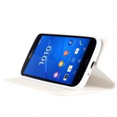 Sony Xperia Z3 Compact Gizli Mıknatıslı Magnum Kılıf Beyaz - 2
