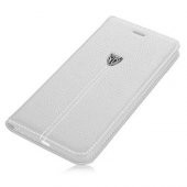 Samsung Galaxy S5 (G900) Cüzdanlı Gizli Mıknatıslı XUNOD Kılıf Beyaz - 1