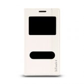 Avea InTouch 4 Gizli Mıknatıslı Pencereli Magnum Kılıf Beyaz - 1