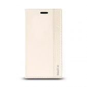 Samsung Galaxy A3 (A300) Gizli Mıknatıslı Magnum Kılıf Beyaz - 1