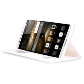 Huawei Ascend Mate 7 Gizli Mıknatıslı Pencereli Magnum Kılıf Siyah - 3