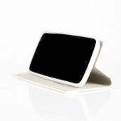 General Mobile Discovery Air Gizli Mıknatıslı Pencereli Magnum Kılıf Beyaz - 3