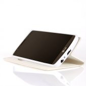 LG G2 Mini D610 Dikşli ve Gizli Mıknatıslı Pencereli Magnum Kılıf Beya - 3