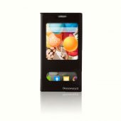 General Mobile Discovery 2 Gizli Mıknatıslı Pencereli Premium Magnum Kılıf Siyah - 1