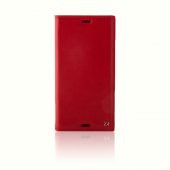 Sony Xperia Z4 Gizli Mıknatıslı Premium Magnum Kılıf Kırmızı - 1