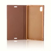 Sony Xperia Z4 Gizli Mıknatıslı Premium Magnum Kılıf Gold - 2
