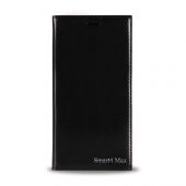 Vodafone Smart 4 Max Gizli Mıknatıslı Premium Magnum Kılıf Siyah - 1