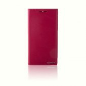 Vodafone Smart 4 Max Gizli Mıknatıslı Premium Magnum Kılıf Pembe - 1