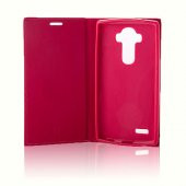 LG G4 Gizli Mıknatıslı Premium Magnum Kılıf Pembe - 2