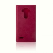 LG G4 Gizli Mıknatıslı Premium Magnum Kılıf Pembe - 3