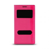 Casper VIA V6X Gizli Mıknatıslı Pencereli Magnum Kılıf Pembe - 1