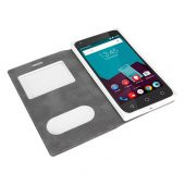 FitCase Dolce Vodafone Smart 7 Style Gizli Mıknatıslı Pencereli Kılıf Kırmızı - 3