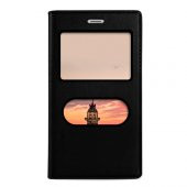 FitCase Dolce Venus V3 5010 Gizli Mıknatıslı Pencereli Kılıf Siyah - 1