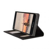 FitCase Dolce Venus V3 5010 Gizli Mıknatıslı Pencereli Kılıf Siyah - 3