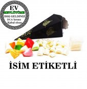 cenaze ev kırk asker bebek mevlüt şekeri mevlid hediyesi 4 farklı külah seçenegi 10 adet külah içi şekerli - 1