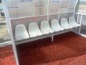 Adelinspor Premium Yedek Oyuncu Kulubesi 6 Kişilik - 7