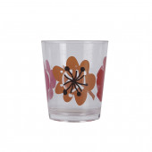 RF2742-7282 DİŞ FIRÇALIK VE MACUN KABI KIRMIZI PAPATYA AKRİLİK 8X8X9CM 350ML thumbnail 2