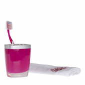 PL-9039-TBHBL DİŞ FIRÇALIK GRİ MAVİ POLİRESİN 8X4X11CM thumbnail 3