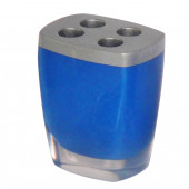 SIA PL-9039-TBHBL DİŞ FIRÇALIK GRİ MAVİ POLİRESİN8X4X11CM thumbnail 4