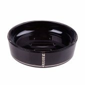 70744JX SABUNLUK SİYAH KRİSTAL TAŞLI AKRİLİK 11X11X3CM thumbnail 3