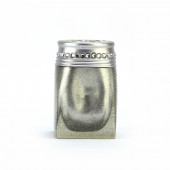 PL-9270-TBHSL DİŞ FIRÇALIK KRİSTAL TAŞLI GÜMÜŞ POLİRESİN 7X7X10CM thumbnail 1