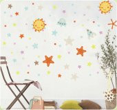 XFG141 DUVAR SÜSÜ UZAYLI DESENLİ PVC 70X50X0''5CM - 2