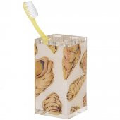 70317D3 DİŞ FIRÇALIK İSTİRİDYE AKRİLİK  6X6X12CM thumbnail 1