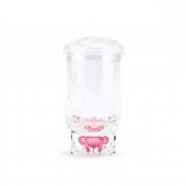 610730D DİŞ FIRÇALIK KRİSTAL DAMLALI AKRİLİK 7X7X14CM - 2