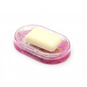 14730 SABUNLUK SİMLİ SULU PAMUK PRENSES DESENLİ 12X9X2CM - 2