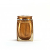 YJS090-B1 DİŞ FIRÇALIK TAŞLI ALTIN POLİRESİN 7X7X10CM thumbnail 4