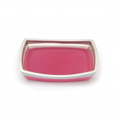PL-9039-SDPK SABUNLUK GRİ PEMBE POLİRESİN 14X10X2CM - 2
