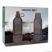 Slazenger Active Sport Mavi Edt 125Ml+Deo 150Ml Erkek Parfüm Set - 1