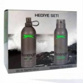 Slazenger Active Sport Yeşil Edt 125 Ml+150ml Deo Erkek Parfüm Set - 1