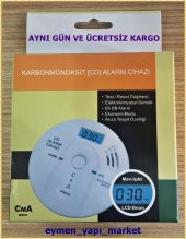CMA SFT-111 ( KARBONMONOKSİT ) GAZ ALARM CİHAZI LCD PANELLİ VE FA - 1